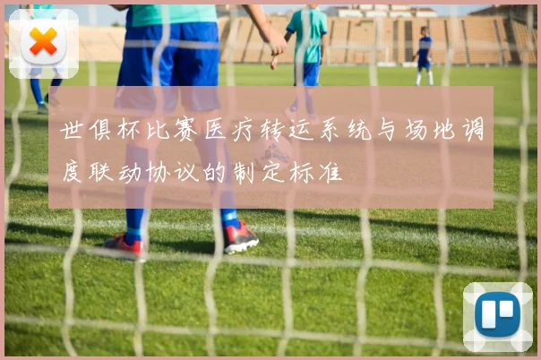 世俱杯比赛医疗转运系统与场地调度联动协议的制定标准